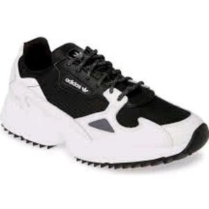 Black and White Adidas Falcon